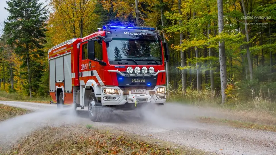 Zdarzenie medyczne w Nowej Słupi – interwencja OSP i ZRM