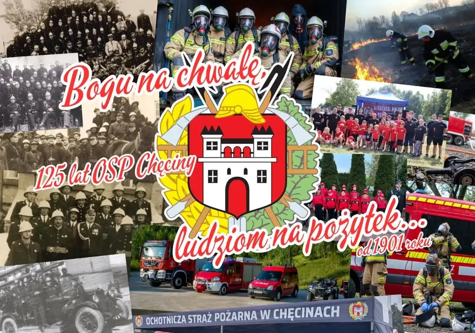 Młodzieżowa Drużyna Pożarnicza z Chęcin szkoli mieszkańców z pierwszej pomocy