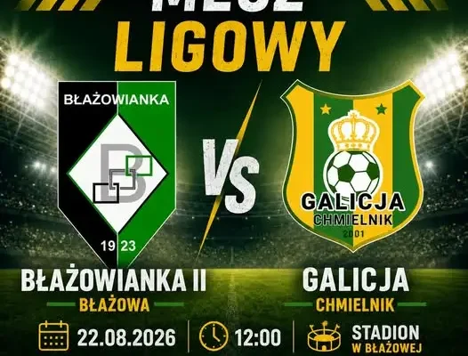 Galicja Chmielnik rozpoczyna ligowe rozgrywki meczem z Błażową