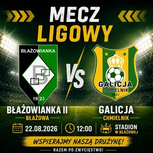 Galicja Chmielnik rozpoczyna ligowe rozgrywki meczem z Błażową