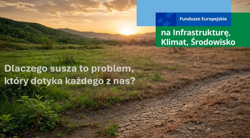Susza w Polsce: Jak zatrzymać wodę w krajobrazie? Program Mikroretencja