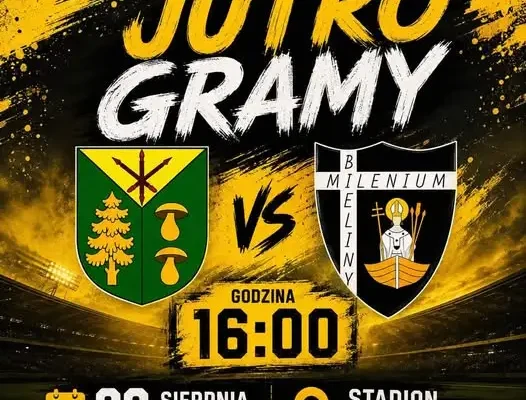 GKS Grabniak Hucisko rywalem KKS Milenium Bieliny w 2. kolejce A klasy