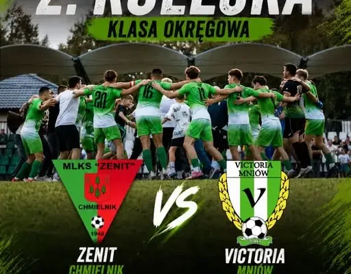 Zenit Chmielnik kontra Victoria Mniów w 2. kolejce KEEZA Klasy Okręgowej