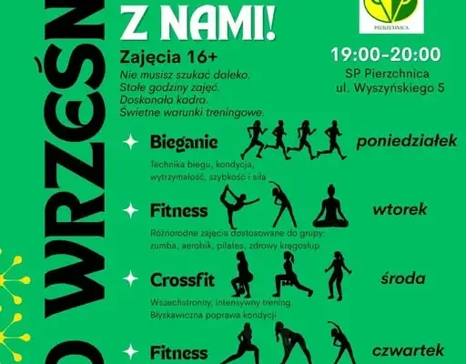 Rusza całoroczna oferta zajęć sportowych dla dorosłych w Pierzchnicy