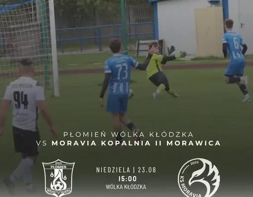 Piłkarze Moravii Kopalnia Morawica rozpoczynają ligowy sezon od wyjazdu do Wólki Kłudzkiej