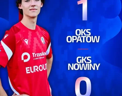 GKS Nowiny przegrywa w Opatowie po bramce w 80. minucie