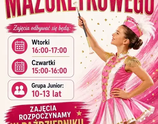 Nabór do zespołu mażoretkowego w Łopusznie – zapisy trwają