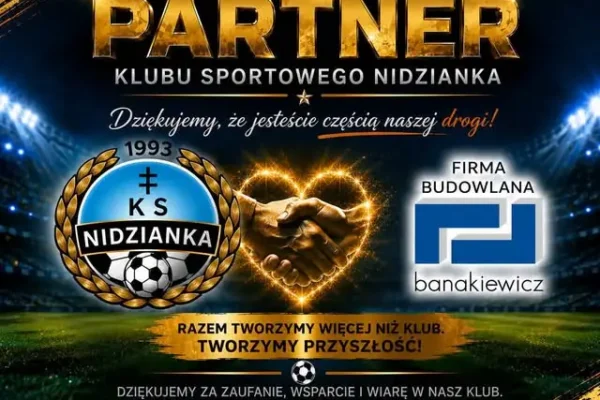 PHUP Banakiewicz partnerem klubu NIDZIANKA Bieliny