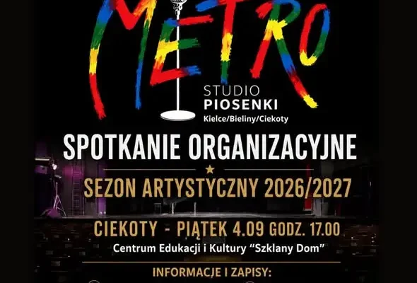 Rusza nowy sezon artystyczny w „Szklanym Domu” – zapisy na zajęcia dla dzieci i młodzieży
