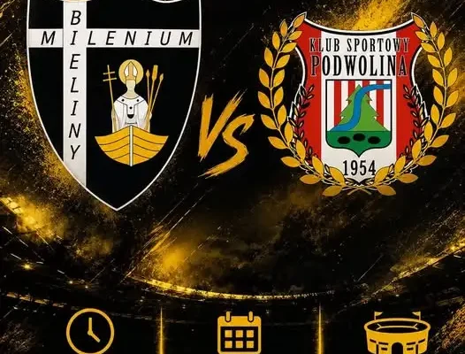 KKS Milenium Bieliny podejmie KS Podwolina w niedzielnym meczu na własnym stadionie