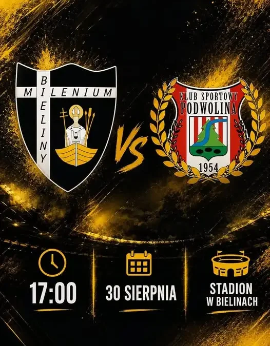 KKS Milenium Bieliny podejmie KS Podwolina w niedzielnym meczu na własnym stadionie