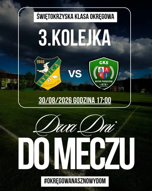 Bodzentyn kontra Astra Piekoszów: zapowiedź niedzielnego meczu