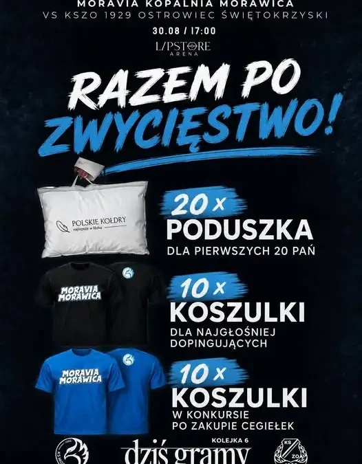 Moravia Morawica podejmuje KSZO 1929 – mecz z atrakcjami dla kibiców