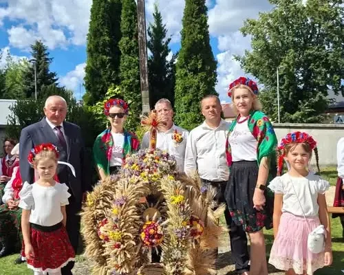 Gmina Łagów na Dożynkach Powiatowych w Chmielniku