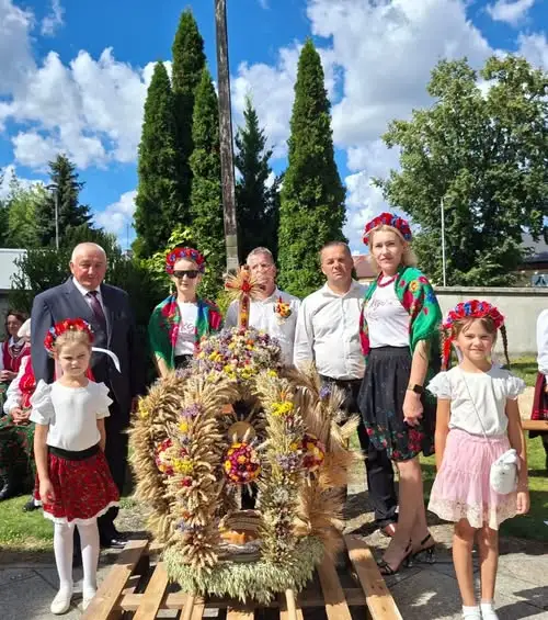 Gmina Łagów na Dożynkach Powiatowych w Chmielniku