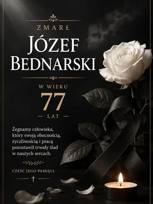 Zmarł Józef Bednarski, były prezes Łysicy Bodzentyn. Miał 77 lat