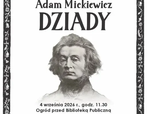 Narodowe Czytanie w Chęcinach z nową godziną – start o 11:30