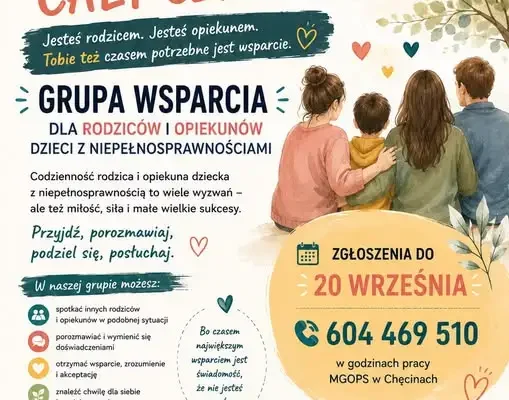 Grupa wsparcia dla rodziców dzieci z niepełnosprawnościami w Chęcinach