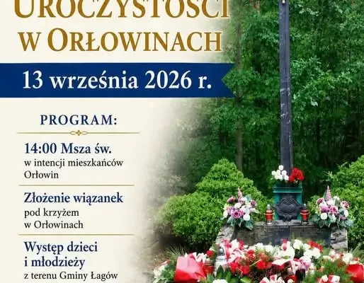 Orłowiny: uroczystości gminne już 13 września