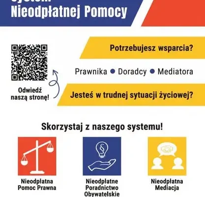 Bezpłatna pomoc prawna i poradnictwo obywatelskie w powiecie kieleckim w 2026 roku