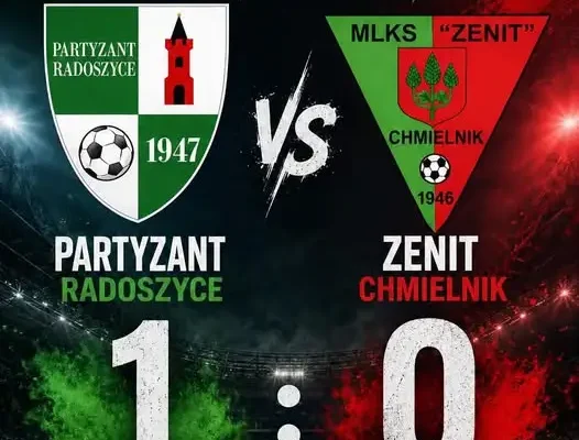 Zenit Chmielnik uległ Partyzantowi Radoszyce, ale walczył do końca