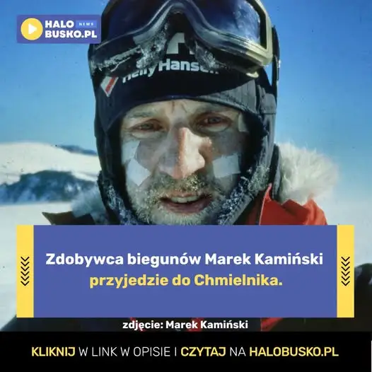Marek Kamiński w Chmielniku – spotkanie o odwadze i pokonywaniu granic