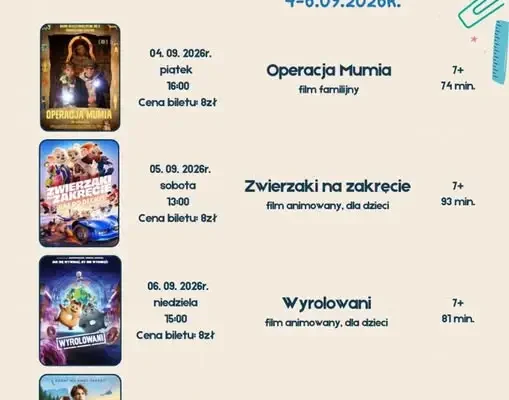 Weekendowe seanse w Kinie za Rogiem w Morawicy – sprawdź repertuar