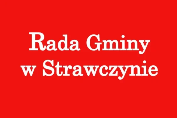 XXIX Sesja Rady Gminy Strawczyn – 9 września 2026 r.