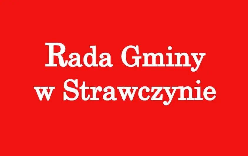 XXIX Sesja Rady Gminy Strawczyn – 9 września 2026 r.
