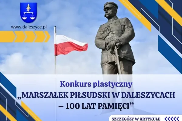Konkurs plastyczny w Daleszycach uczci 100. rocznicę wizyty Piłsudskiego