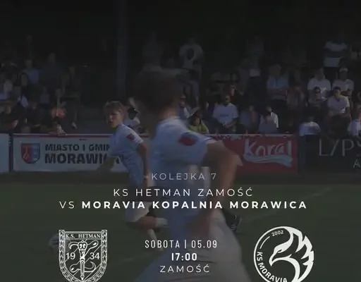 Piłkarze z Morawicy zagrają w Zamościu z Hetmanem w 7. kolejce III ligi