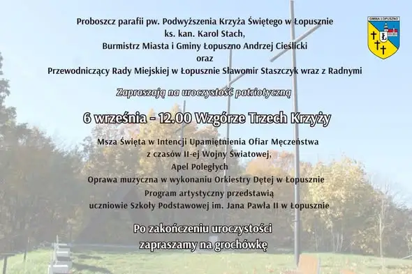 Obchody upamiętniające ofiary II wojny światowej w Łopusznie