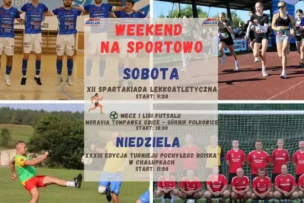 Sportowy weekend w Gminie Morawica: Spartakiada, futsal i Turniej Pochyłego Boiska