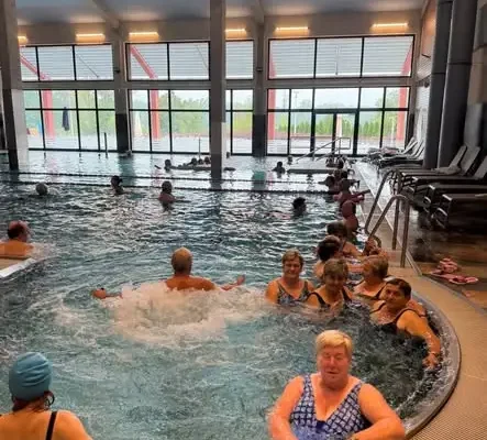 Seniorzy z gminy Bieliny po raz czwarty skorzystali z kąpieli mineralnych w Solcu-Zdroju
