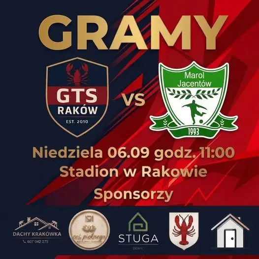 Ligowe emocje w Rakowie: mecz z KS Marol Jacentów już w niedzielę