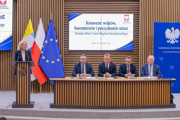 Burmistrz Łopuszna na Konwencie Samorządowców w Kielcach