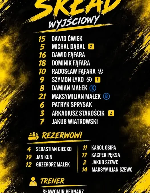 Remis Górnovii z KKS Milenium Bieliny w meczu ligowym