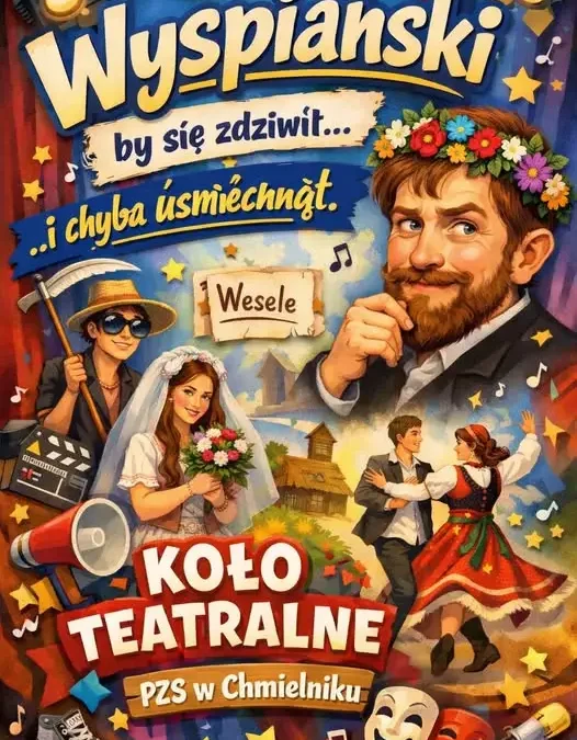 Szkolne koło teatralne w Chmielniku rozpoczęło próby do „Wesela”