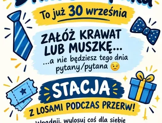 Dzień Chłopaka w Nowej Słupi – Samorząd Uczniowski zaprasza do wspólnej zabawy