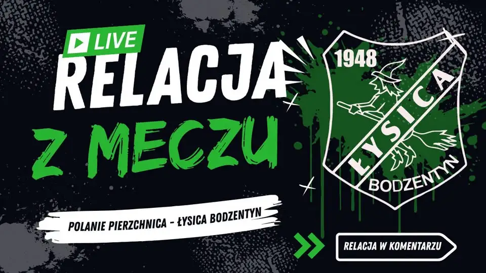KS Polanie Pierzchnica zmierzy się z Łysicą Bodzentyn w Okręgowym Pucharze Polski