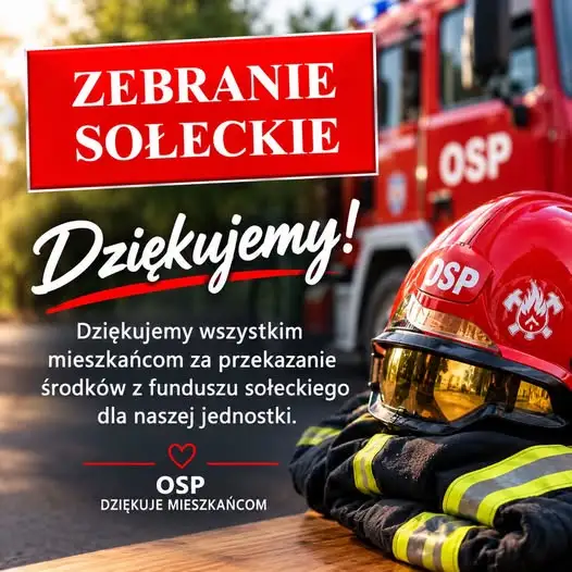 Zebranie sołeckie w Mniowie: OSP otrzymała środki z funduszu sołeckiego na 2027 rok