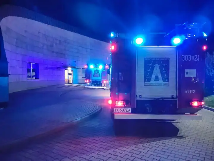 Fałszywy alarm w Centrum Kultury i Sportu w Chęcinach