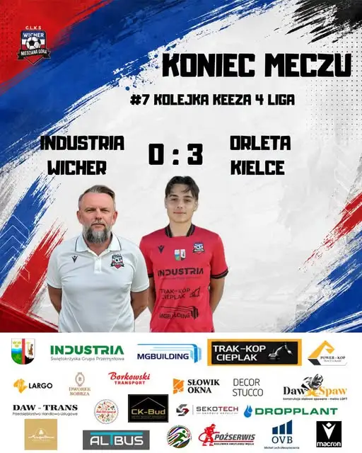 Orlęta Kielce zbyt mocne dla ŚGP Industria. Miedziana Góra walczyła, ale przegrała 0:3