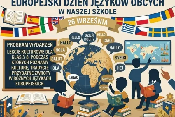 Europejski Dzień Języków Obcych w szkole – tydzień pełen kultury i zabawy
