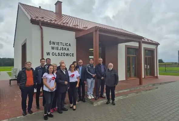 Zakończono odbiór techniczny dwóch świetlic wiejskich w Gminie Łopuszno