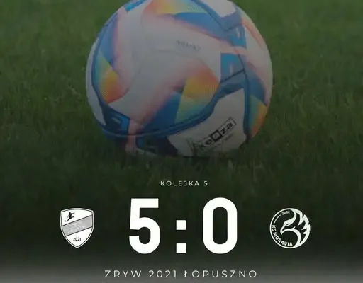 Moravia Kopalnia Morawica przegrywa z Zrywem Łopuszno w meczu A klasy