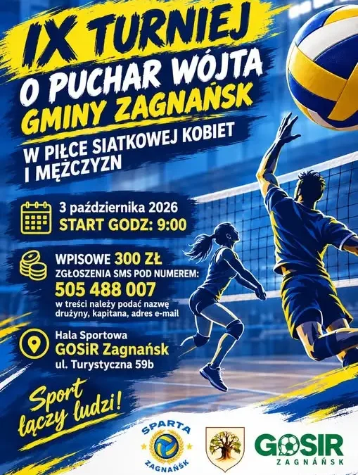 Turniej o Puchar Wójta Gminy Zagnańsk – inauguracja sezonu halowego