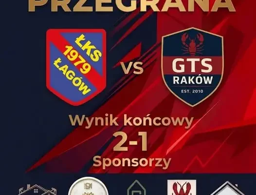 Derby bez punktów: porażka 2:1 z ŁKS-em Łagów
