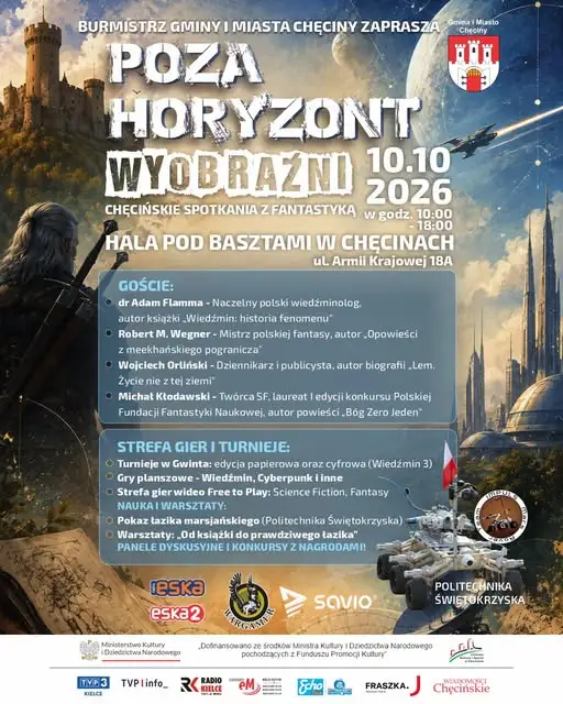 Chęciny zapraszają na dzień z fantastyką, nauką i łazikiem marsjańskim
