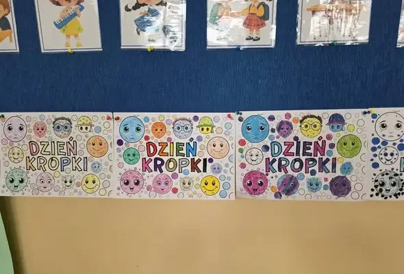 Dzień Kropki w szkole w Pierzchnicy – święto kreatywności i talentów